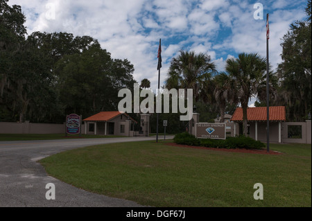 De Leon Springs State Park in Zentral-Florida Stockfoto