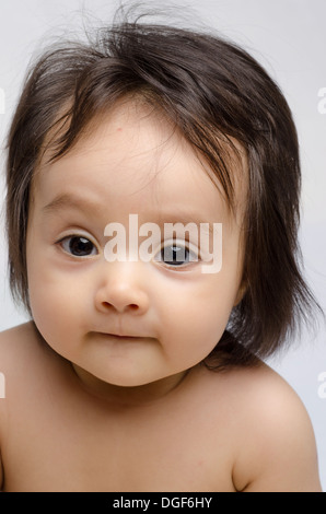 Baby sechs-Monate-alten Stockfoto