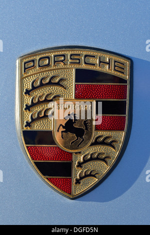 Porsche-Abzeichen Stockfoto