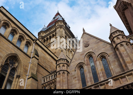 Whitworth Gebäude von alten Viereck, Oxford Road, der University of Manchester, UK Stockfoto