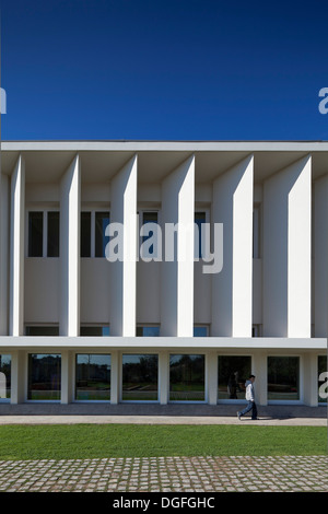 Francisco de Arruda School, Lissabon, Portugal. Architekt: José Neves, 2013. Stockfoto