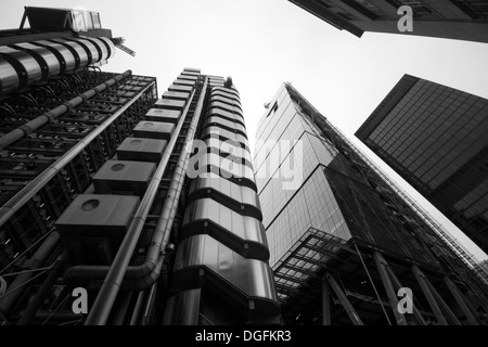 LONDON - 21.September: The Lloyds Gebäude abgebildet am 21. September 2013 Stockfoto