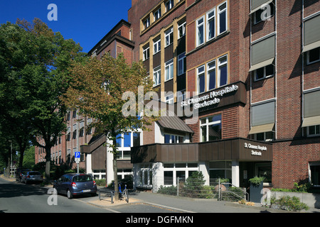 Krankenhaus, St. Clemens Hospitale in Oberhausen-Sterkrade, Ruhrgebiet, Nordrhein-Westfalen Stockfoto