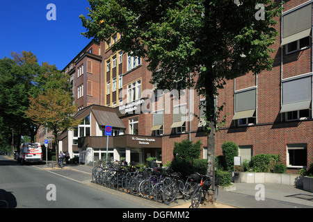 Krankenhaus, St. Clemens Hospitale in Oberhausen-Sterkrade, Ruhrgebiet, Nordrhein-Westfalen Stockfoto