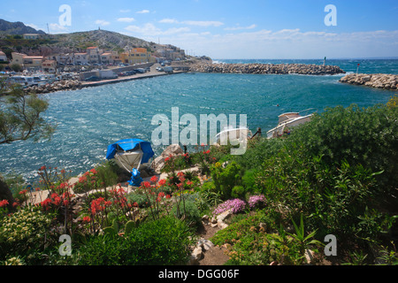 Marseille - Les Goudes Stockfoto