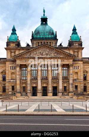 Bundes Gericht von Deutschland Verwaltungsgebäude in Leipzig Stockfoto