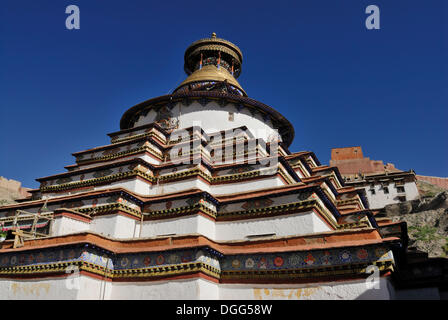 Kumbum, Paelkhor Kloster, Pelkhor Choede, Gyantse, Tibet, China, Asien Stockfoto