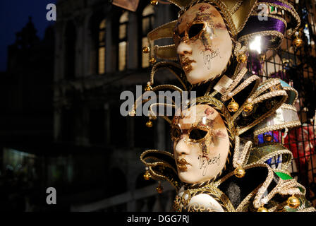 Karneval Maske, San Polo, Venedig, Veneto, Italien, Europa Stockfoto