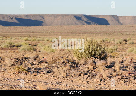 Abend am Fish River Canyon, Namibia Stockfoto