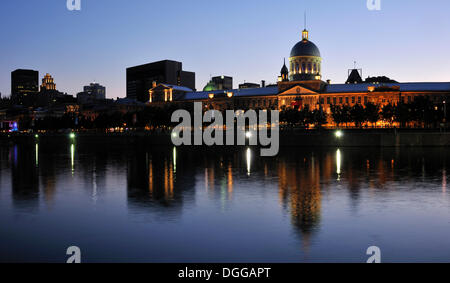 Hafen von Montreal, Quebec, Kanada, Nordamerika Stockfoto