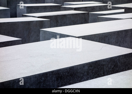 Holocaust Memorial abstrakt - Denkmal für die ermordeten Juden Europas Stockfoto