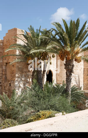 Festung Bordj El Kebir in Houmt Souk auf der Insel Djerba, Tunesien, Maghreb, Nordafrika, Afrika Stockfoto