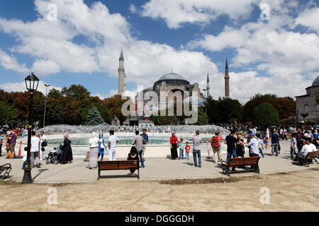 Hagia Sophia, Ayasofya, UNESCO World Heritage Site, Istanbul, Türkei, Europa Stockfoto