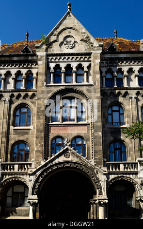 Gebäude der National Archives von Ungarn Budapest Budaer Burgviertel Stockfoto