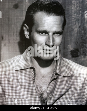 CHARLTON HESTON (1923-2008) U.S. Schauspieler ca. 1955 Stockfoto