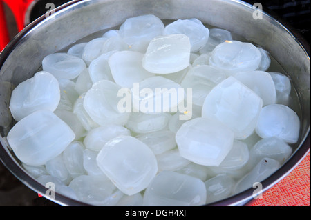 Früchte von Thailand - Suger Palm (Meer-Kokos) Stockfoto