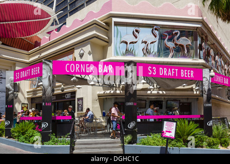 Die Bar-Ecke an der Flamingo Hotel &amp; Casino, Las Vegas Boulevard South (The Strip), Las Vegas, Nevada, USA Stockfoto