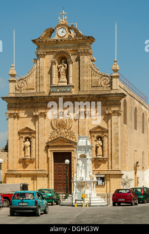 St. Franziskus Kirche, Rabat, Gozo, Malta Stockfoto