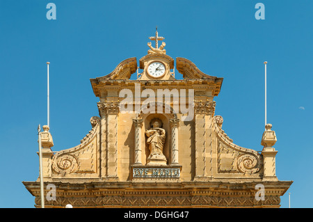 St. Franziskus Kirche, Rabat, Gozo, Malta Stockfoto