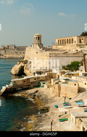 Siege Bell Memorial, Valletta, Malta Stockfoto