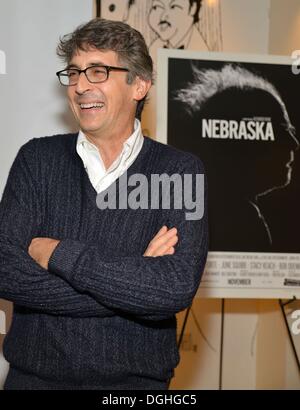 Philadelphia, Pennsylvania, USA. 21. Oktober 2013. Direktor, ALEXANDER PAYNE bei der 22 Philadelphia Film Festival-Vorführung von Nebraska an der Prinz-Theater in Philadelphia Pa Credit: Ricky Fitchett/ZUMAPRESS.com/Alamy Live News Stockfoto