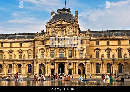 Pavillon Sully, Sully-Flügel, Louvre Museum, Musée du Louvre, Paris, Ile de France Region, Frankreich, Europa Stockfoto