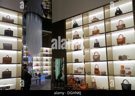 Paris Frankreich, 1. Arrondissement, Carrousel Carousel du Louvre, U-Bahn-Einkaufszentrum, Frauen, Handtaschen, Geldbörsen, Lancel, Verkaufsmarken anzeigen, Verkauf, Fran Stockfoto