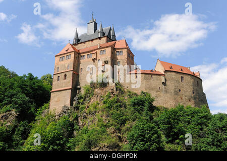 Burg Kriebstein Burg Kriebstein, Sachsen, Deutschland Stockfoto