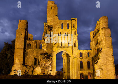 Kelso Abbey, Kelso, Scottish Borders, Schottland, Vereinigtes Königreich Stockfoto