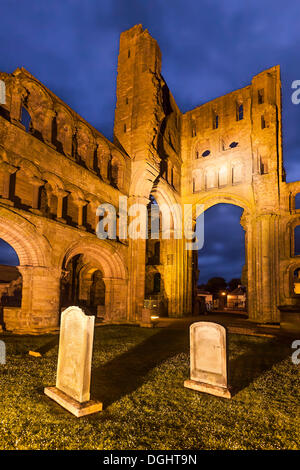 Kelso Abbey, Kelso, Scottish Borders, Schottland, Vereinigtes Königreich Stockfoto