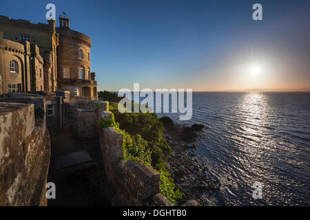 Culzean Castle von Meer, Matratzen, South Ayrshire, Schottland, Vereinigtes Königreich Stockfoto