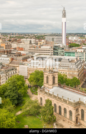 St. Philips Kathedrale, St. Philips Square, Birmingham, West Midlands, England, UK Stockfoto