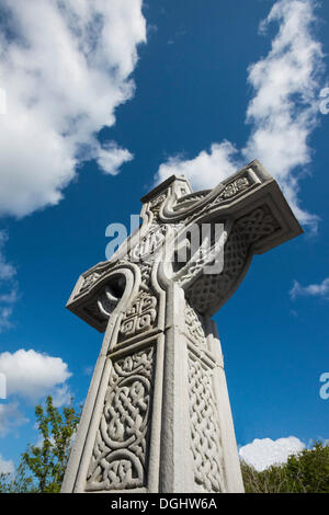 Keltisches Kreuz, Kenmare, County Cork, Republik Irland, Europa Stockfoto