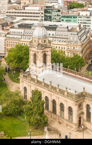 St. Philips Kathedrale, St. Philips Square, Birmingham, West Midlands, England, UK Stockfoto