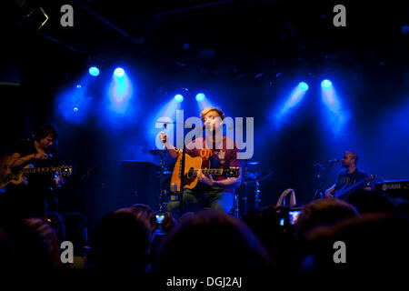 Samu Haber, Sänger und Frontmann der finnischen Pop und Rock band Sunrise Avenue, Leben in Schueuer, Luzern, Schweiz Stockfoto