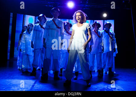 Haar, das Musical live im Le Théâtre Kriens, Luzern, Schweiz, Europa Stockfoto