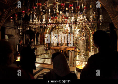 Kirche des Heiligen Grabes in Jerusalem, Yerushalayim, Israel, Nahost Stockfoto