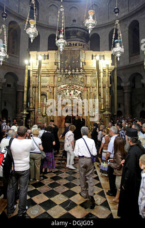 Kirche des Heiligen Grabes in Jerusalem, Yerushalayim, Israel, Nahost Stockfoto