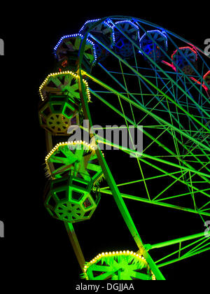 Riesenrad, Weihnachtsmarkt in Jena, Thüringen, PublicGround Stockfoto