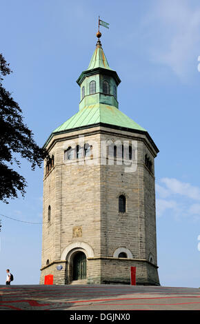 Valbergturm, Valberg Turm von Stavanger, Norwegen, Skandinavien, Nordeuropa Stockfoto