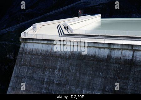 Die Grande Dixence am Heremence in der Schweiz Stockfoto