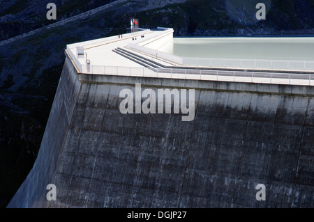 Die Grande Dixence am Heremence in der Schweiz Stockfoto