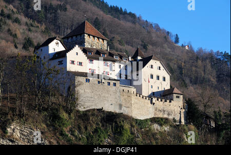 Schloss Liechtenstein Schloss Vaduz, Fürstentum Liechtenstein, Europa Stockfoto