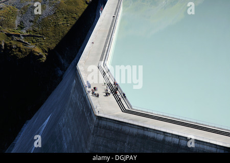 Die Grande Dixence am Heremence in der Schweiz Stockfoto