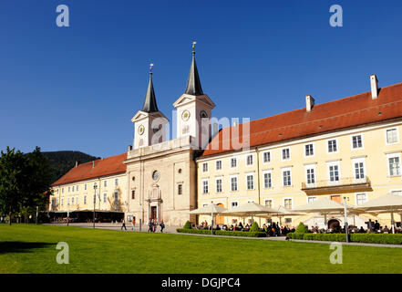 Herzoglich bayerischen Brauhaus, Brauerei am Tegernsee See, einem ehemaligen Benediktinerkloster Tegernsee, Bayern, Oberbayern Stockfoto