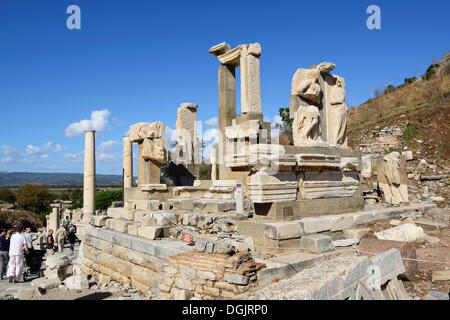 Hydreion, antiken Stadt Ephesus, Efes, UNESCO-Weltkulturerbe, Ägäis, Türkei Stockfoto