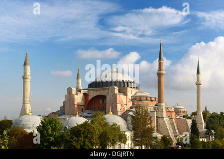 Hagia Sophia, Ayasofya, UNESCO Weltkulturerbe, Istanbul, europäische Seite, Provinz Istanbul, Türkei, europäische Seite Stockfoto