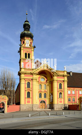 Stiftskirche Wilten, älteste Kloster in Tirol, Innsbruck, Tirol, Österreich Stockfoto