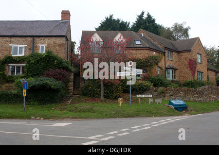 Sibford Gower Dorf, Oxfordshire, England, UK Stockfoto