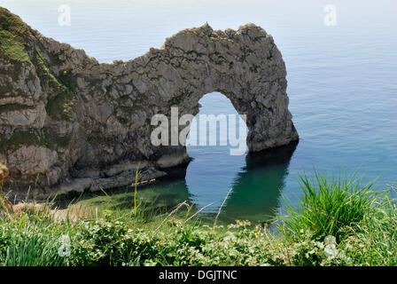 Durdle Door Arch, Lulworth, Dorset, Südengland, England, UK, Europa Stockfoto
